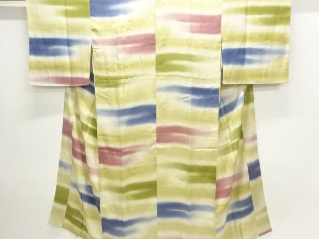 Japanese Kimono / Chirimen Kinsha Silk